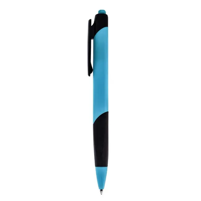 Ручка пластиковая Черный Голубой 1893-01