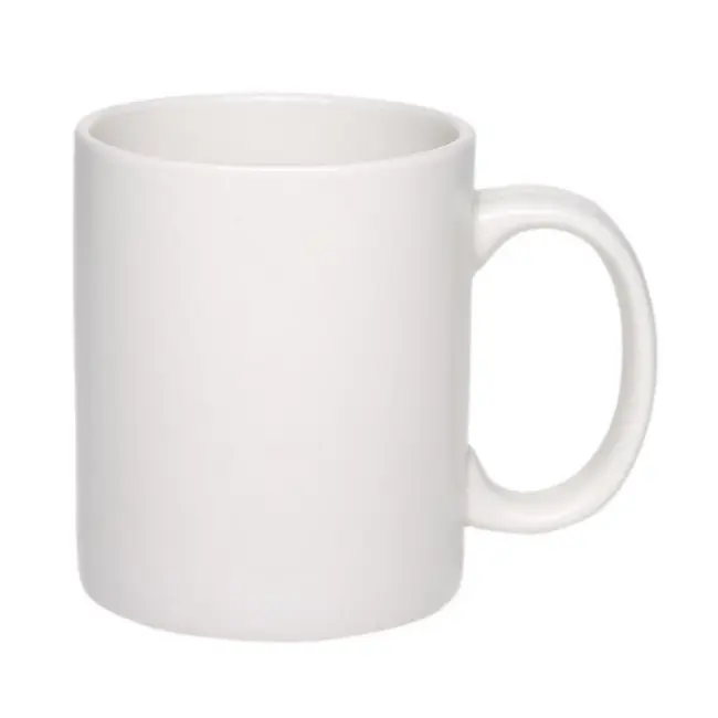 Чашка керамическая евро-цилиндр Белый 1311-01