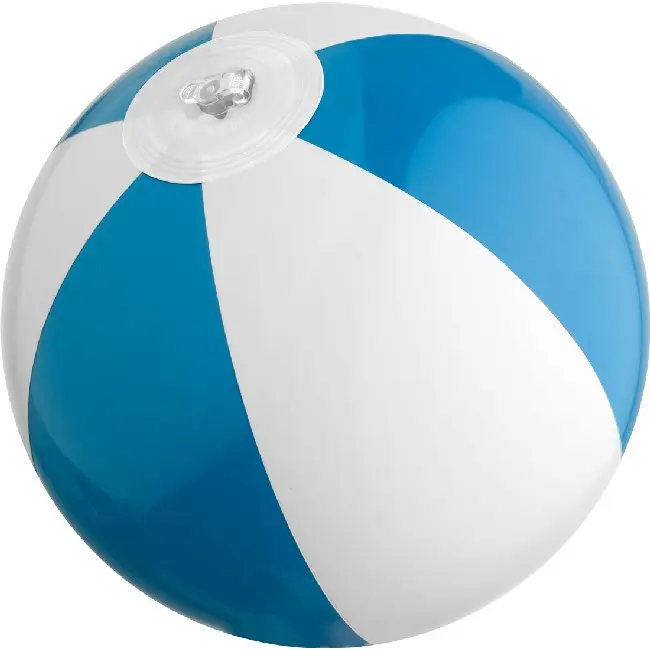 Маленький пляжний м'яч діаметром 14 см Синий Белый 5322-04