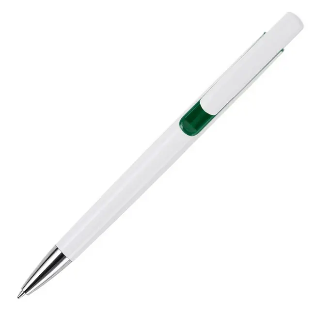 Ручка пластиковая Зеленый Серебристый Белый 1436-02