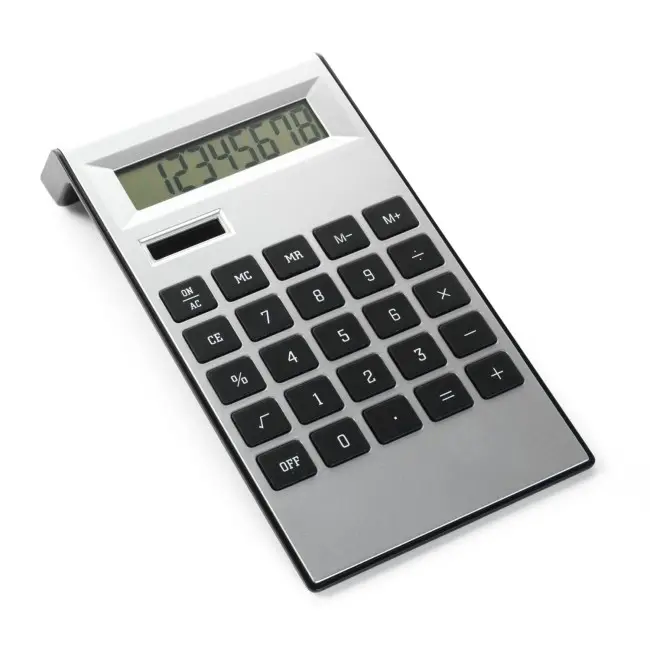 Настольный калькулятор Черный Серебристый 6520-02