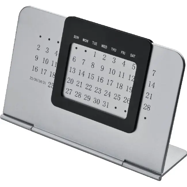 Пластиковий вічний календар Серый Черный 4812-01
