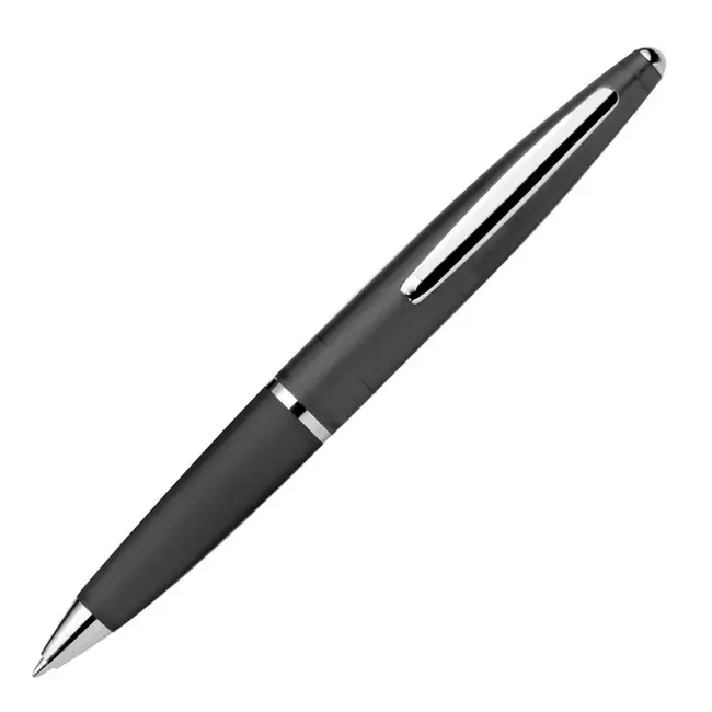 Ручка пластикова Серебристый Черный 1449-01