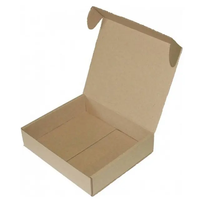 Коробка картонная Самосборная 185х160х40 мм бурая Коричневый 10135-01