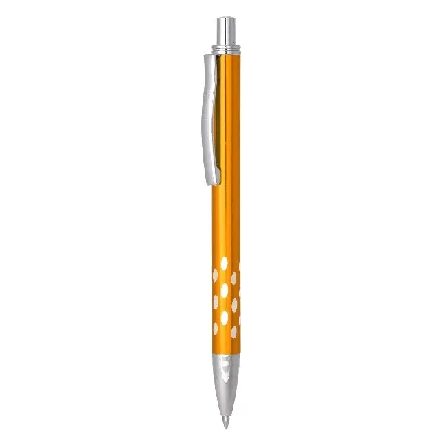 Ручка металева Серебристый Оранжевый 4872-07
