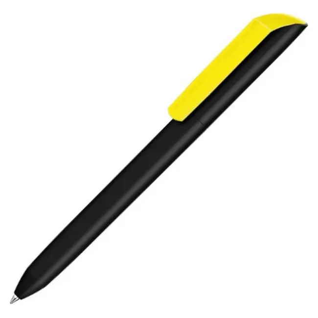 Ручка пластиковая soft-touch 'UMA' 'VANE F GUM' Желтый 14732-03