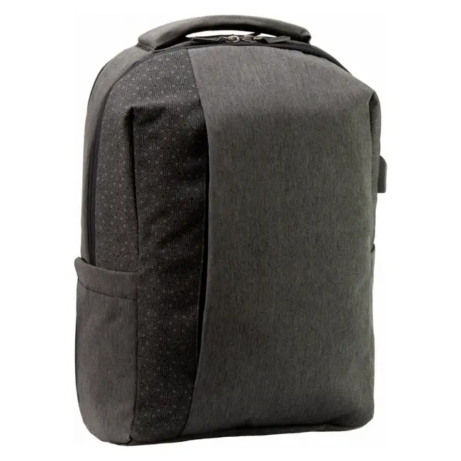 Рюкзак 17,5' Серый Черный 13768-02