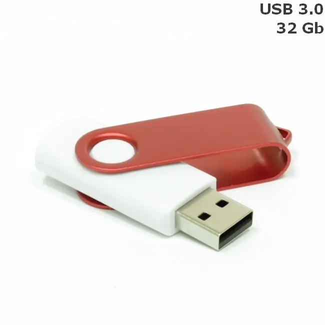 Флешка 'Twister' 32 Gb USB 3.0 Белый Красный 15258-02