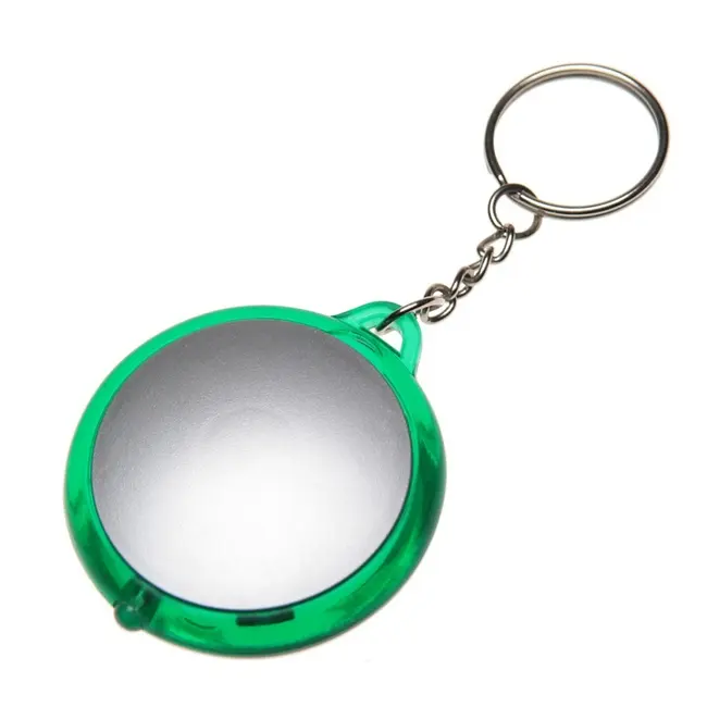 Брелок-ліхтарик LED Зеленый Серебристый 1368-04