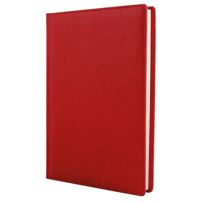 Щоденник A5 недатований 'Ostrich' Красный 7825-02
