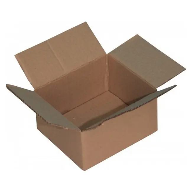 Коробка картонная Четырехклапанная 210х175х110 мм бурая Коричневый 10147-01