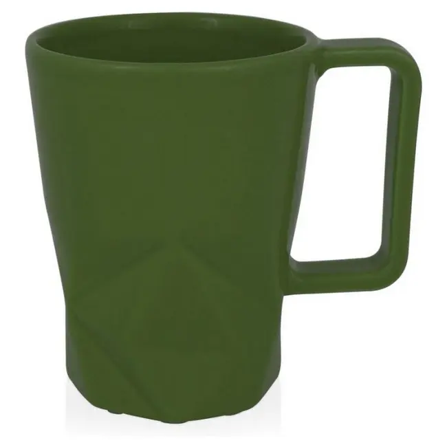 Чашка керамічна Crystal 350 мл Зеленый 1692-20