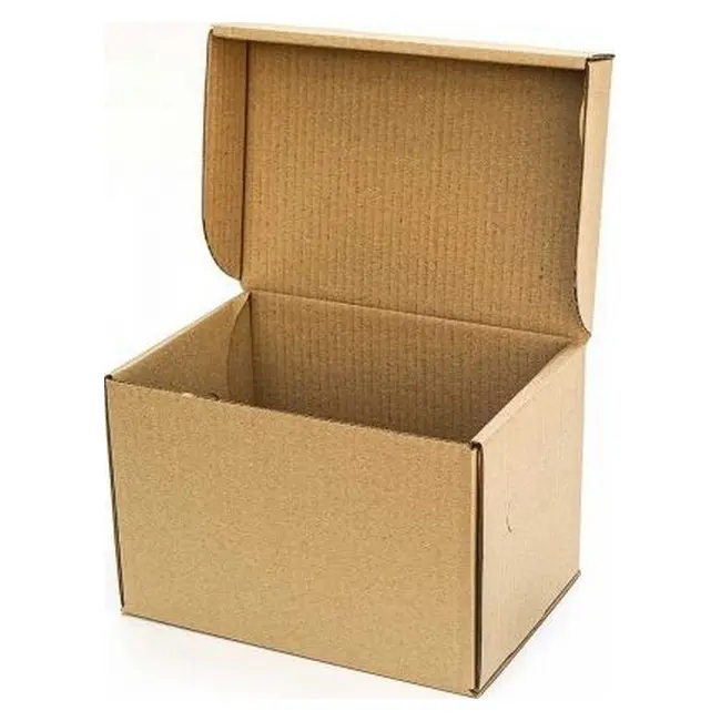 Коробка картонная Самосборная 270х195х185 мм бурая Коричневый 13931-01