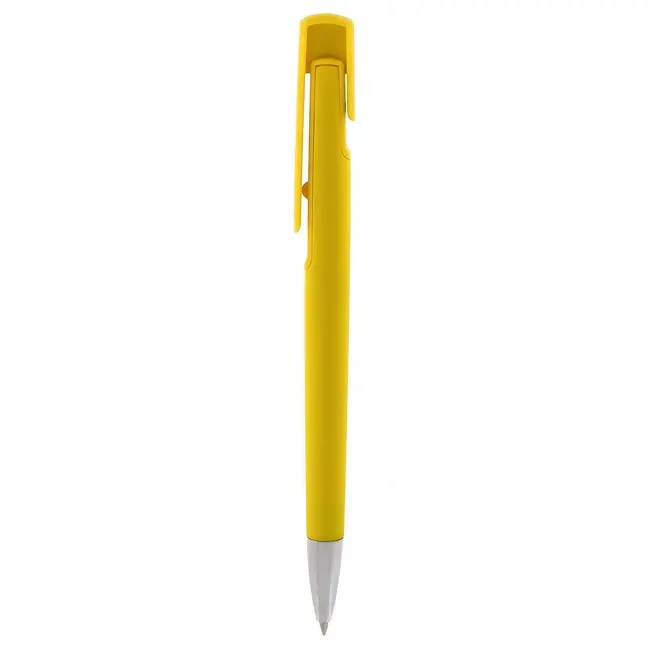 Ручка пластикова Серебристый Желтый 1879-03