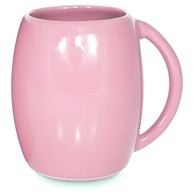 Чашка керамическая Paso 400 мл Розовый 1798-14