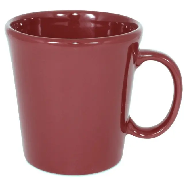 Чашка керамічна Texas 600 мл Бордовый 1828-02