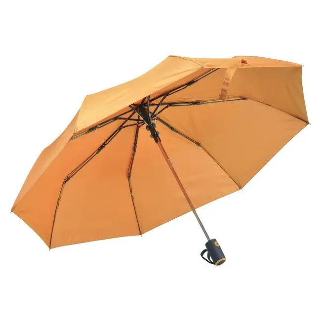 Зонт складной полуавтомат Оранжевый 10067-01