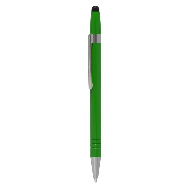 Ручка стилус металева 'VIVA PENS' 'MAYA' Серебристый Зеленый 8631-02