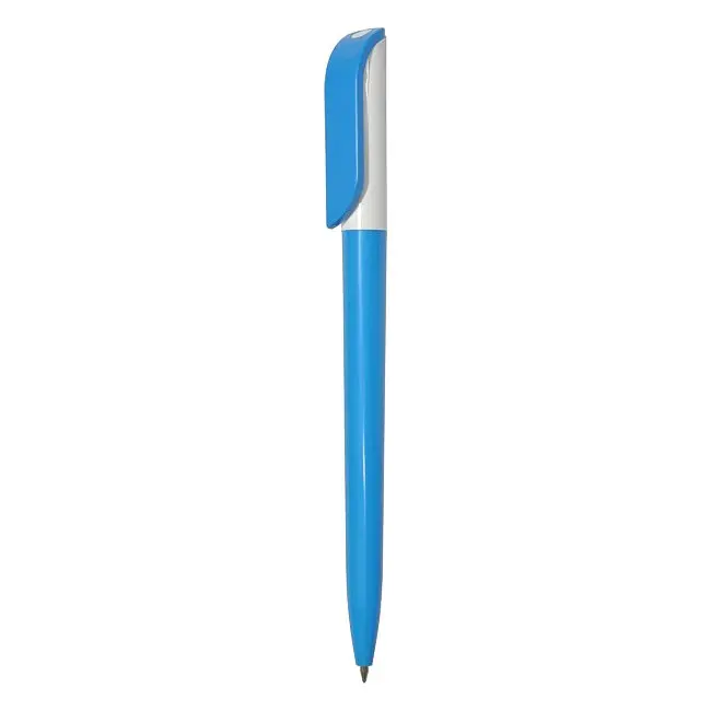 Ручка Uson пластикова Белый Голубой 3925-20