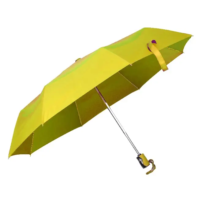 Зонт складной автоматический желтый Желтый 4606-06