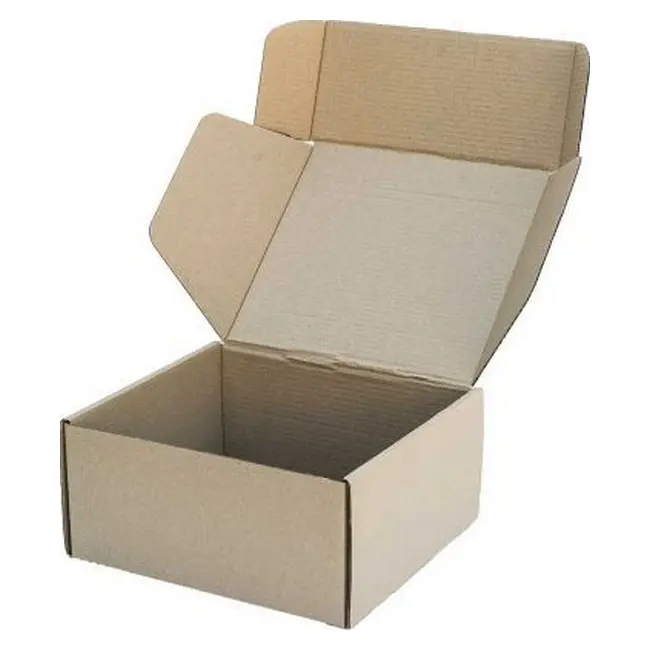 Коробка картонная Самосборная 345х335х170 мм бурая Коричневый 13966-01