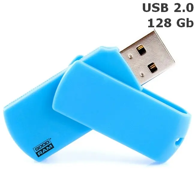 Флешка 'GoodRAM' 'COLOUR' 128 Gb USB 2.0 голубая Голубой 6327-05