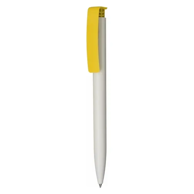 Ручка пластиковая Белый Желтый 13604-04