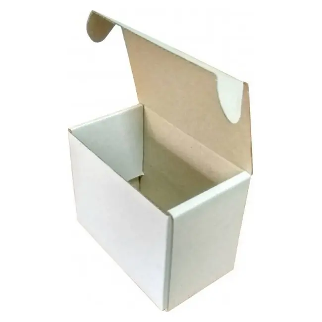 Коробка картонна Самозбірна 100х60х80 мм біла Белый 10108-01