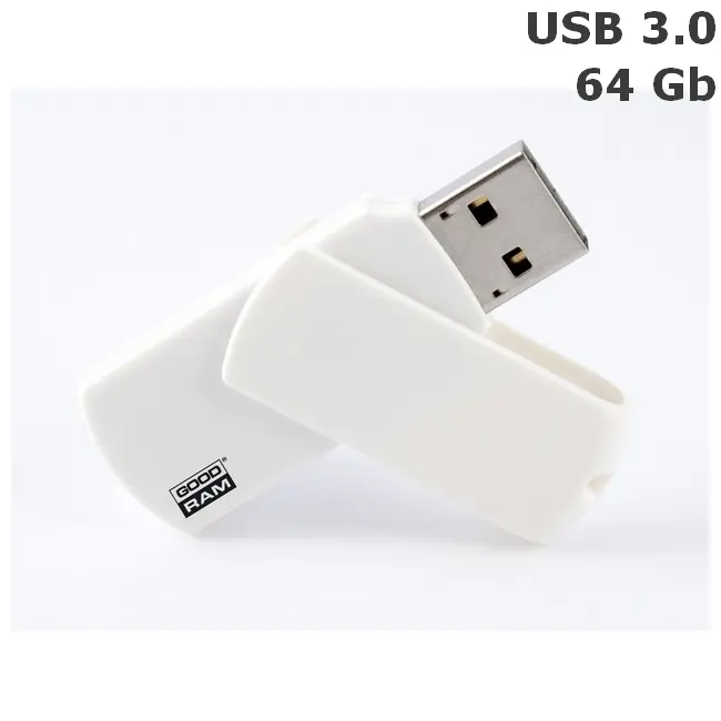 Флешка 'GoodRAM' 'COLOUR' 64 Gb USB 3.0 біла Белый 6331-02