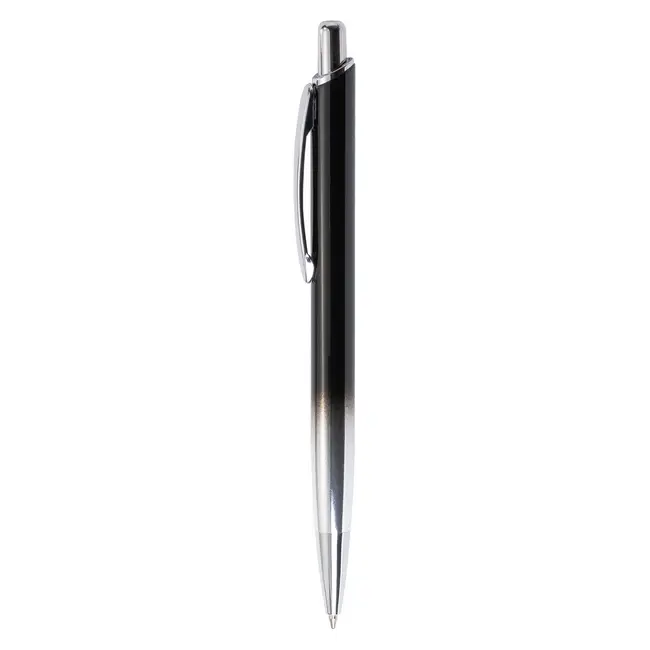 Ручка шариковая металлическая Черный Серебристый 11907-02