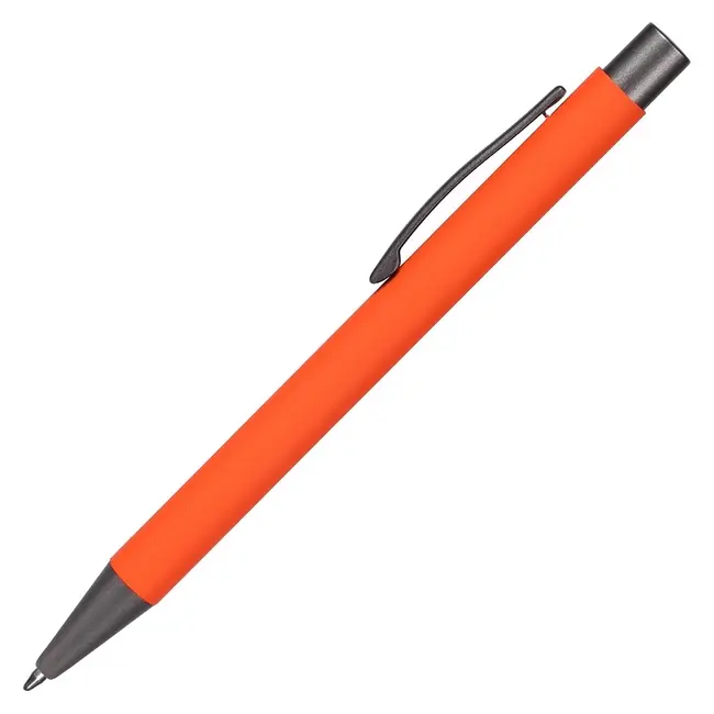 Ручка металева Серый Оранжевый 11828-03