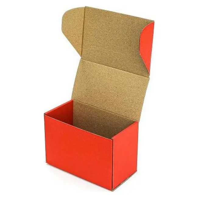 Коробка картонная Самосборная 160х85х110 мм оранжевая Оранжевый 13873-03