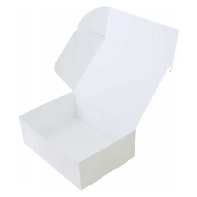 Коробка картонная Самосборная 220х160х80 мм белая Белый 13907-01