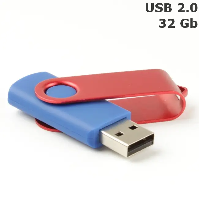 Флешка 'Twister' 32 Gb USB 2.0 Синий Красный 8692-124