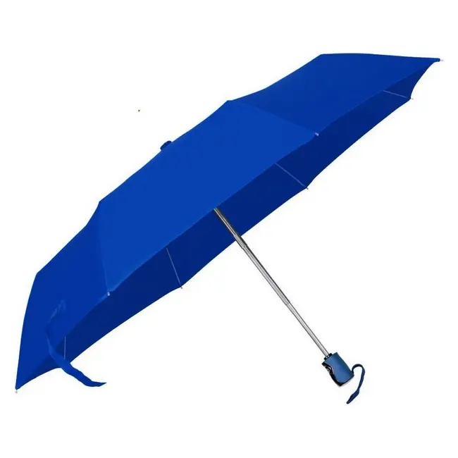 Зонт складной автоматический синий