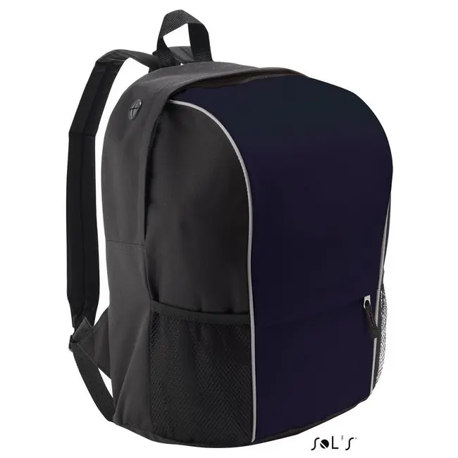 Рюкзак з поліестеру зі світловідбиваючої окантовкою Черный Серый Темно-синий 3739-03