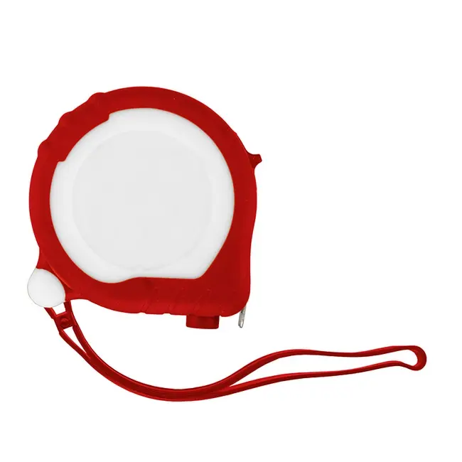 Рулетка пластиковая 3 м Красный Белый 12086-01