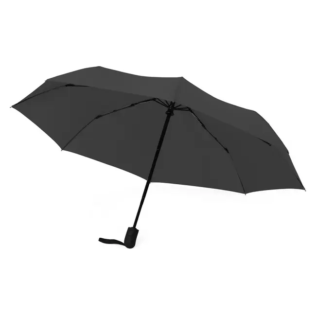 Зонт складной автомат Серый Черный 13595-07