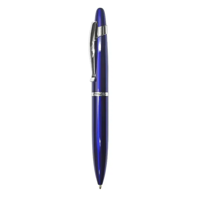 Ручка металева Серебристый Синий 3919-03