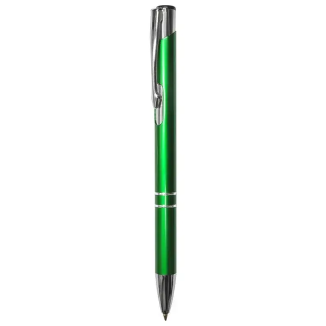 Ручка металлическая Серебристый Зеленый 3950-05