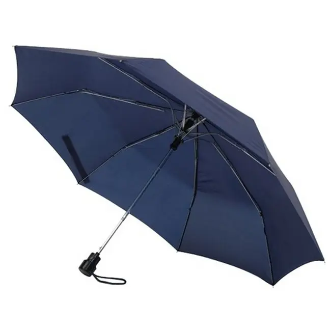 Зонт складной автоматический Темно-синий 5869-01