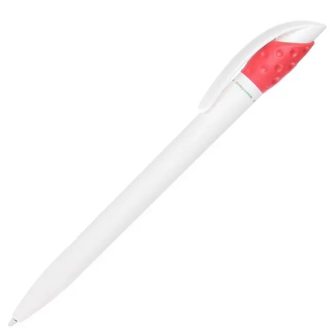 Ручка ЭКО пластиковая 'Lecce Pen' 'Golf Green' Белый Красный 13067-03