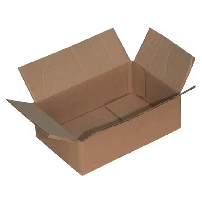 Коробка картонная Четырехклапанная 250х160х85 мм бурая Коричневый 10160-01