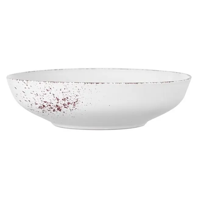 Тарелка суповая керамическая Ardesto Lucca 20 см Белый 12996-03