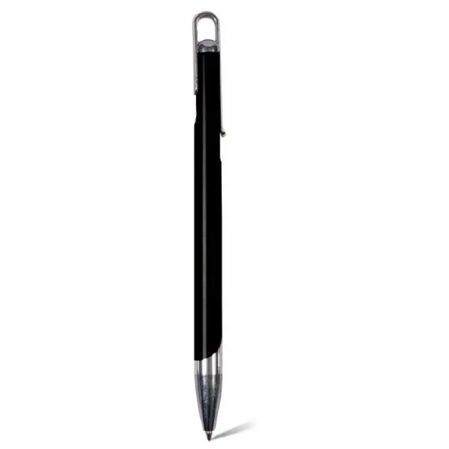 Ручка металлическая Серебристый Черный 6262-01
