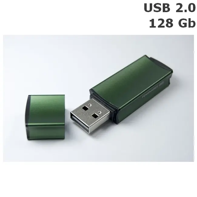 Флешка 'GoodRAM' 'EDGE' 128 Gb USB 2.0 темно-зелена Зеленый 6340-09