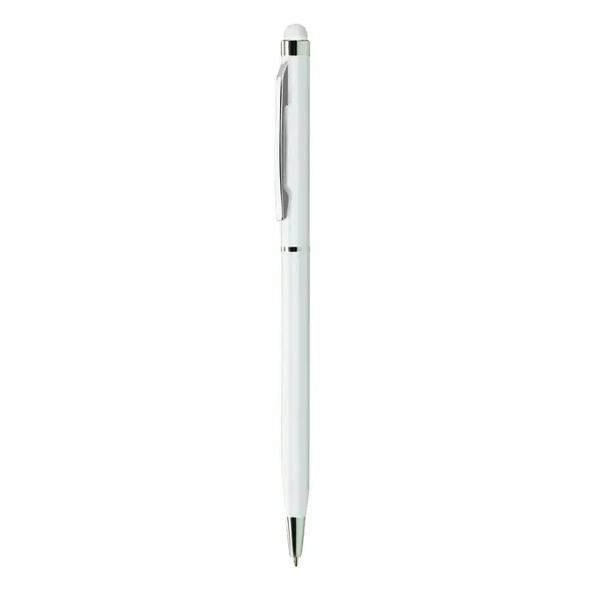 Ручка стилус металлическая 'VIVA PENS' 'KENO' Белый Серебристый 11764-06