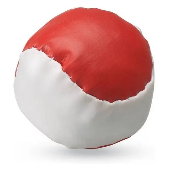 Антистрес "м'яч" Белый Красный 4192-05