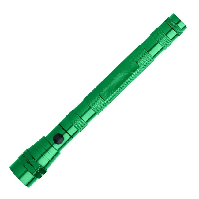 Фонарик телескопический LED алюминий Зеленый 6240-05