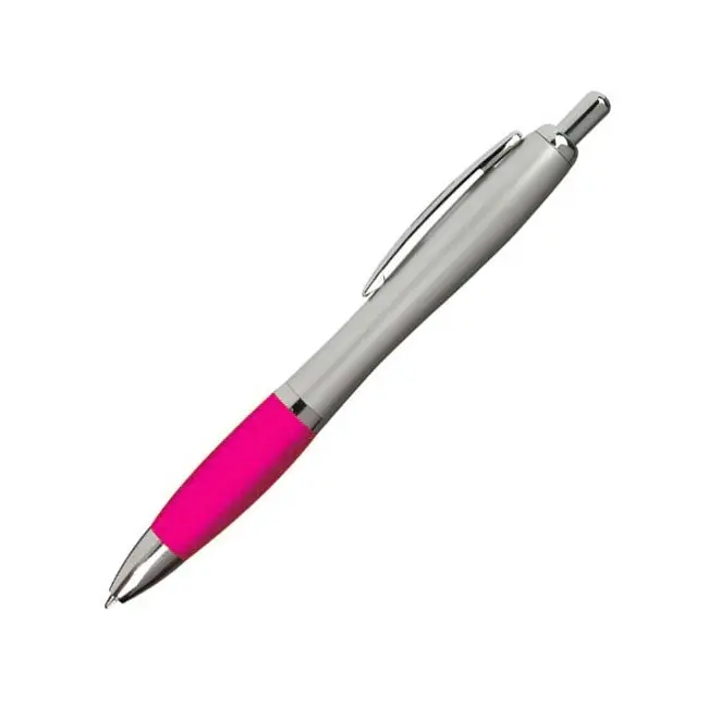 Ручка пластиковая Серебристый Розовый 4588-13